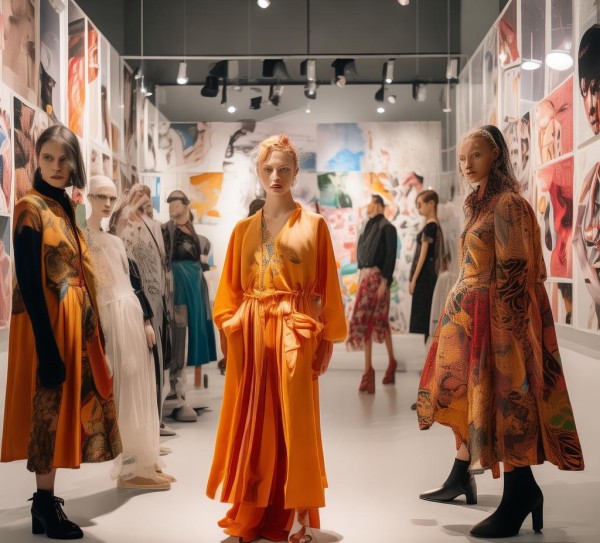 时尚展览,服装设计与图片的完美结合 时尚展览,服装设计与图片的完美结合
